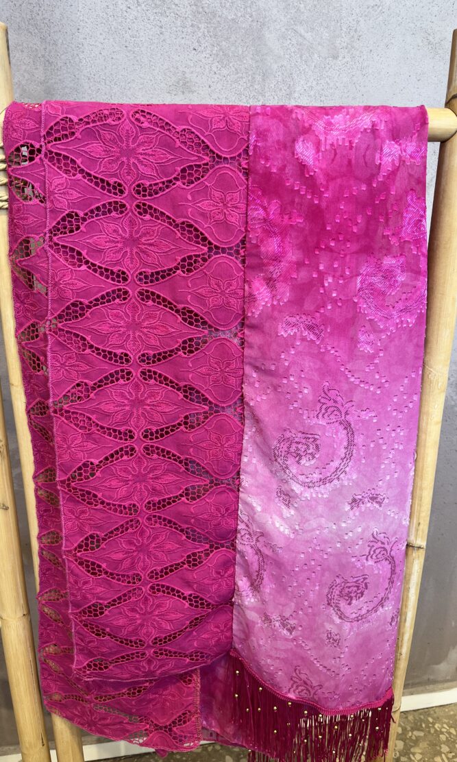 מטפחת צעיף SILK פוקסיה