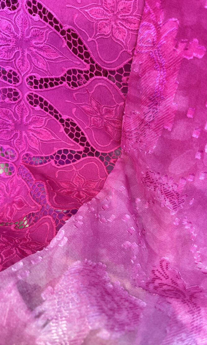 מטפחת צעיף SILK פוקסיה