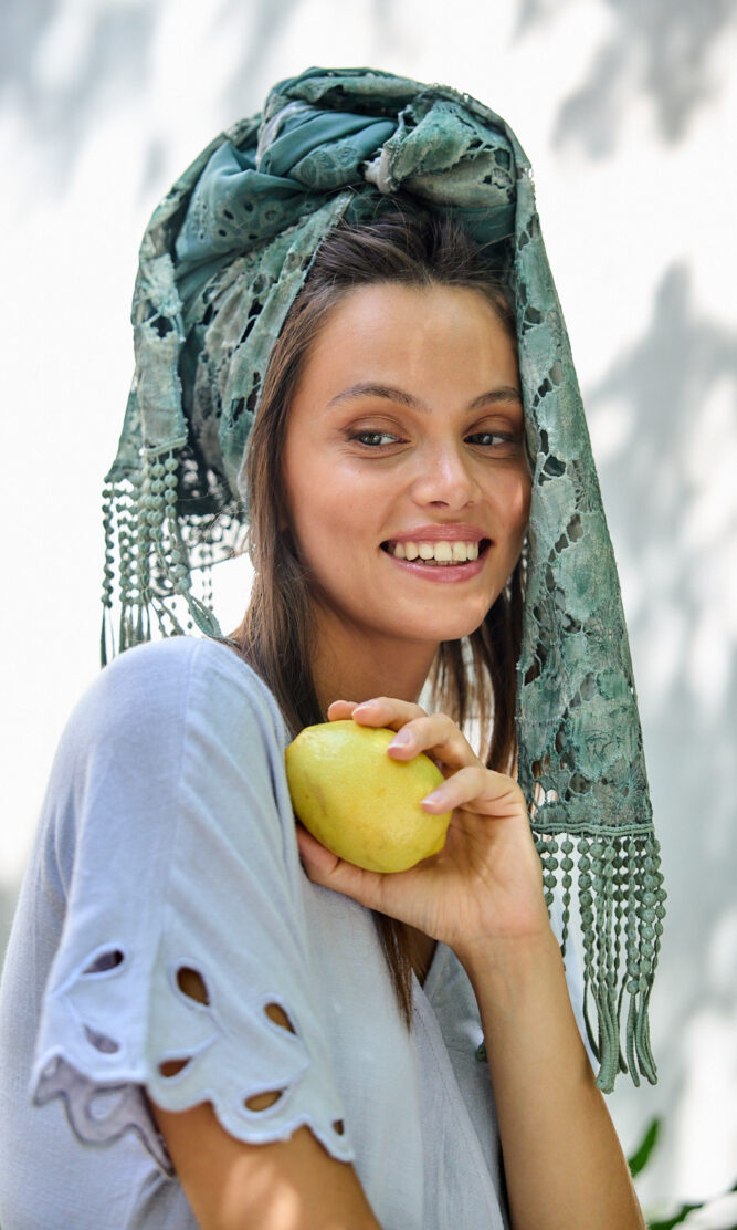 מטפחת צעיף LALIN GREEN