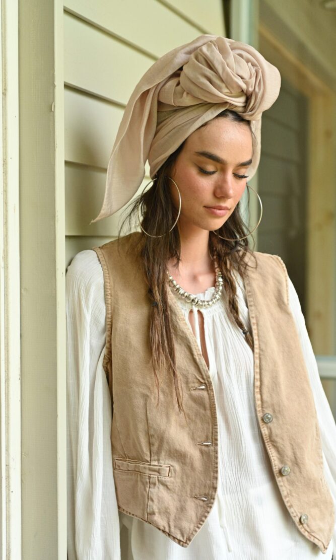 מטפחת basic beig SOLDI