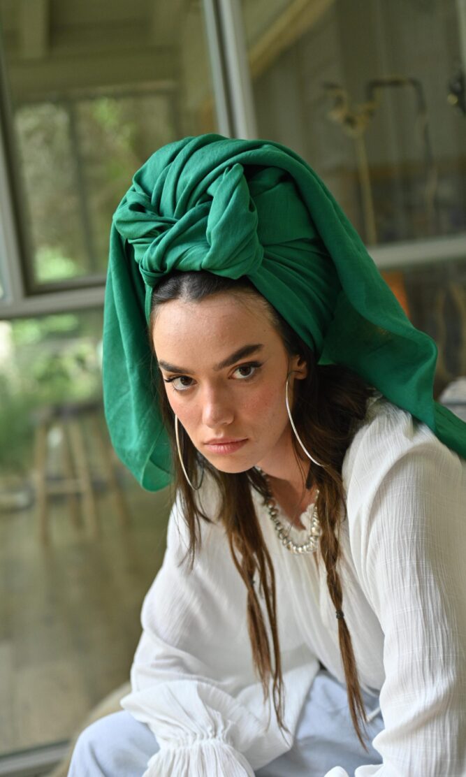 מטפחת basic green SOLDI