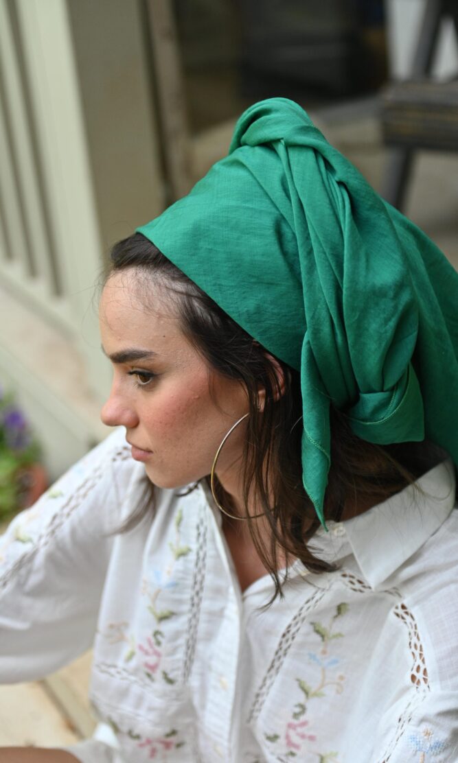 מטפחת basic green SOLDI