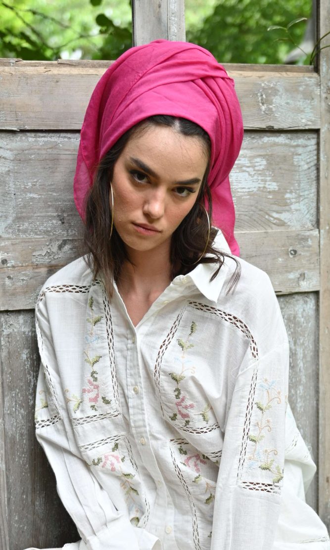 מטפחת basic pink SOLDI