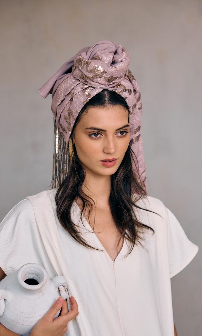 מטפחת צעיף MISHEL PINK