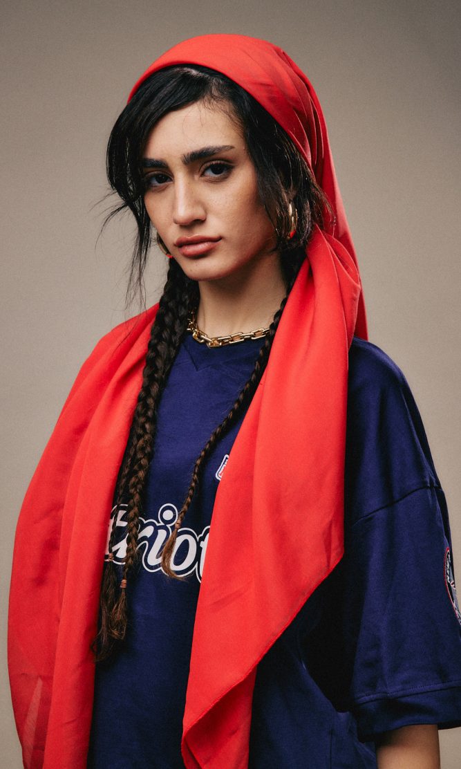 מטפחת צעיף SOLDI RED