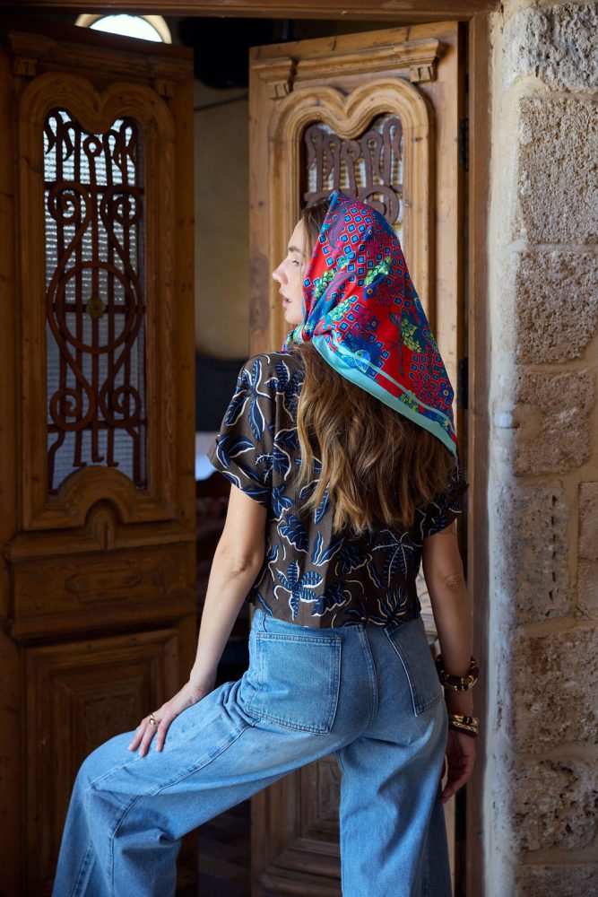 ⁦בנדנה SUNNY RED⁩ – תמונה ⁦11⁩