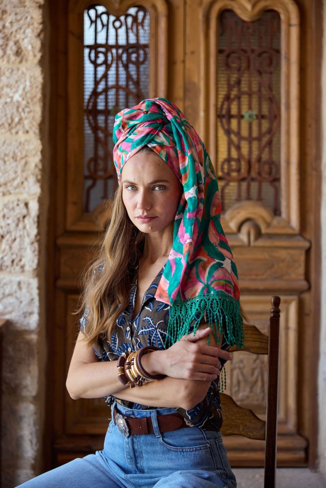 ⁦מטפחת צעיף TROPICAL BREEZE⁩ – תמונה ⁦8⁩