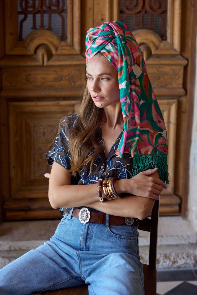 ⁦מטפחת צעיף TROPICAL BREEZE⁩ – תמונה ⁦6⁩