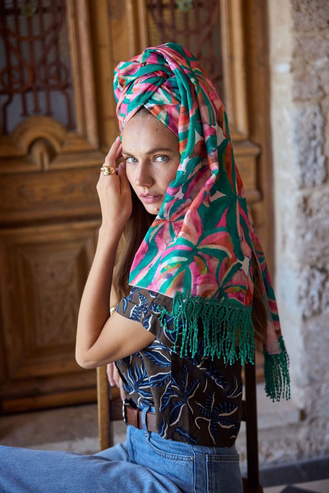 מטפחת צעיף TROPICAL BREEZE