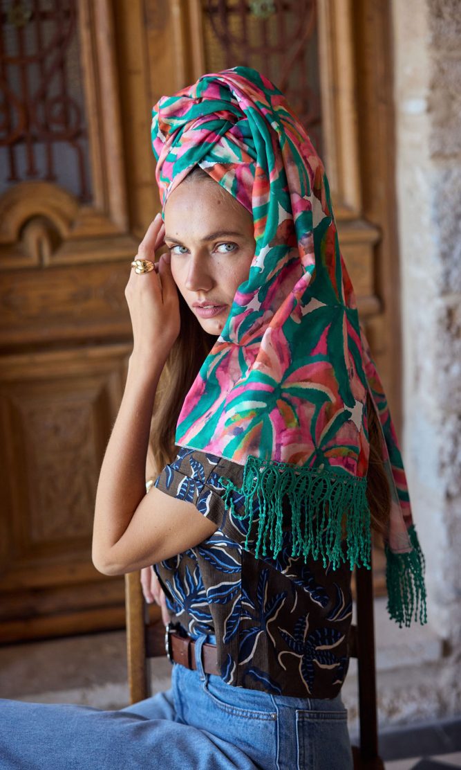 מטפחת צעיף TROPICAL BREEZE