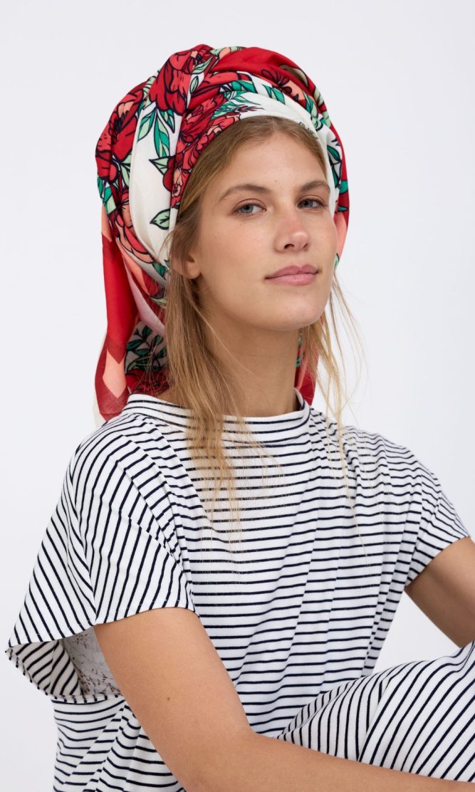 מטפחת FLORINA RED