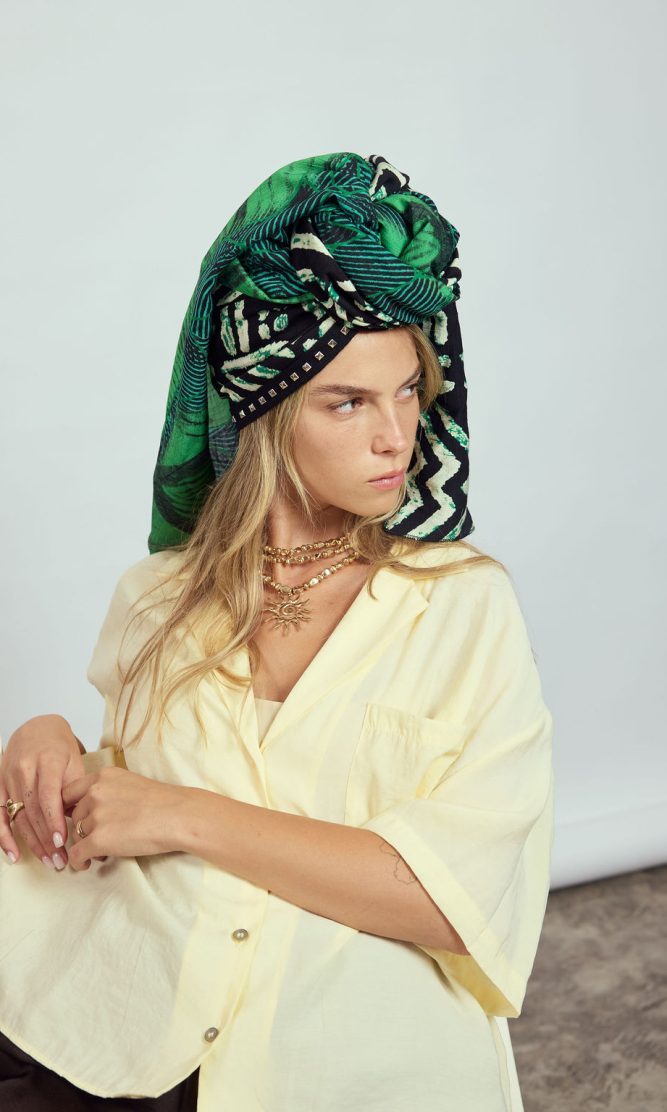 מטפחת צעיף AFRICA GREEN