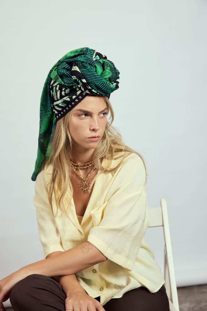 מטפחת צעיף AFRICA GREEN