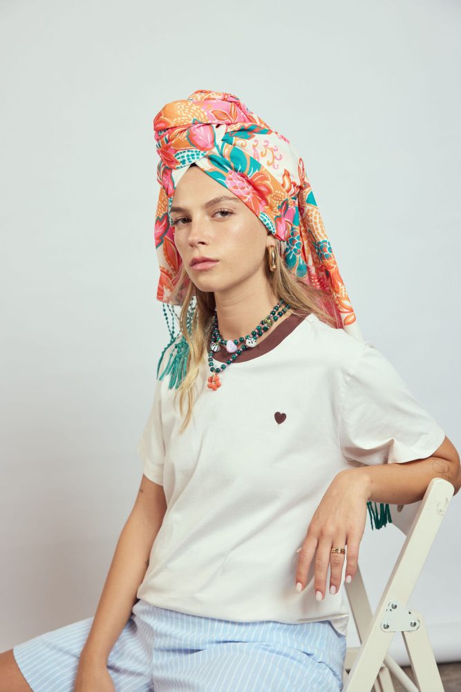 ⁦מטפחת צעיף ORANGE BREEZE⁩ – תמונה ⁦8⁩