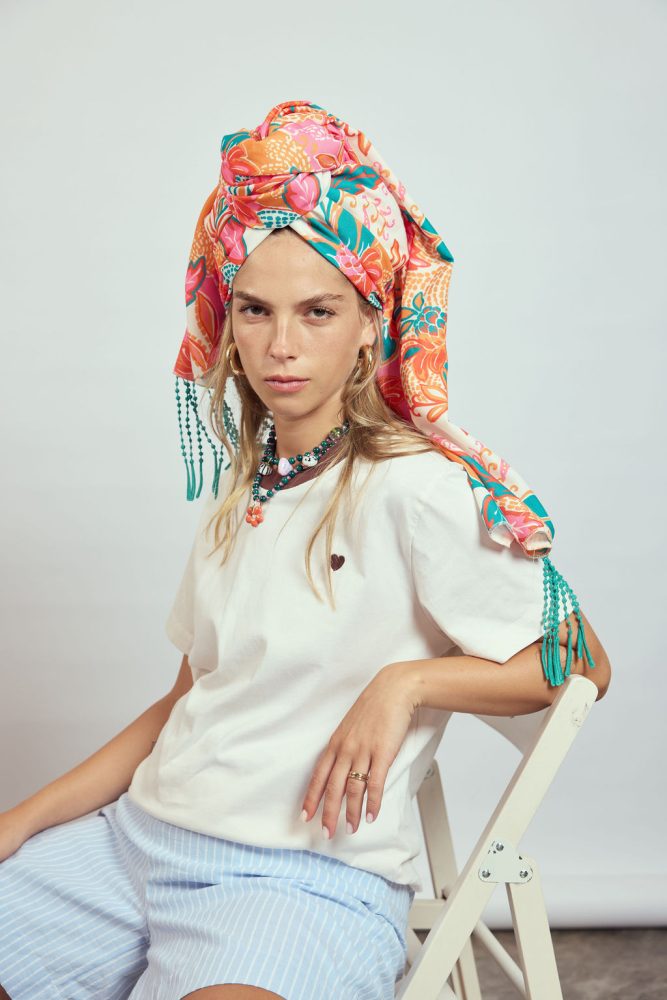 ⁦מטפחת צעיף ORANGE BREEZE⁩ – תמונה ⁦5⁩