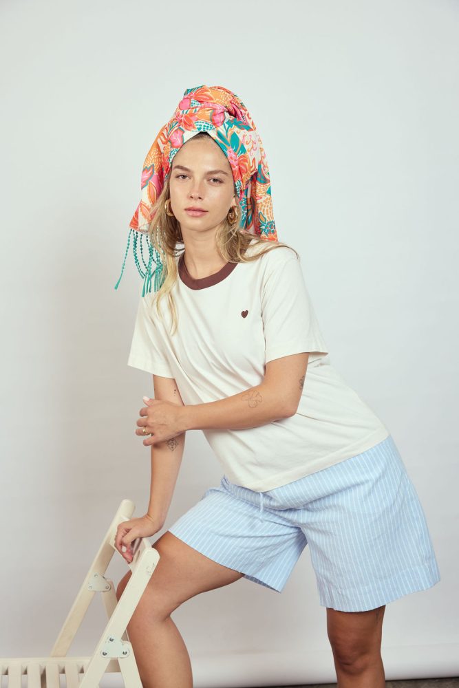 ⁦מטפחת צעיף ORANGE BREEZE⁩ – תמונה ⁦4⁩