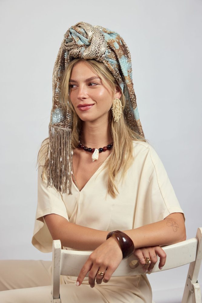 ⁦מטפחת צעיף NADIN⁩ – תמונה ⁦5⁩