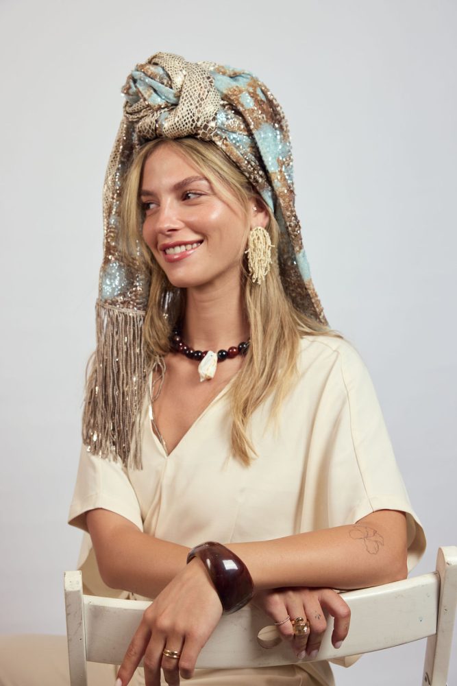 ⁦מטפחת צעיף NADIN⁩ – תמונה ⁦3⁩
