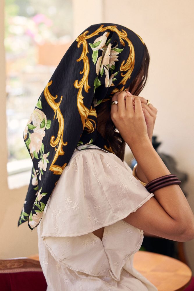 בנדנה BOTANIC BLACK