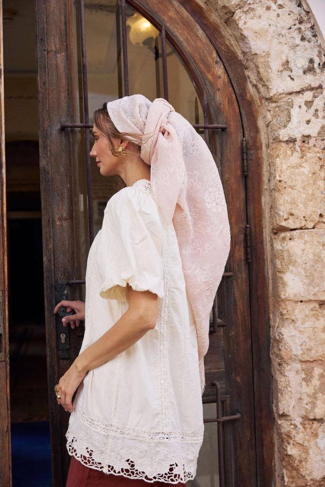 ⁦מטפחת TERRA ROSE ריבוע⁩ – תמונה ⁦8⁩
