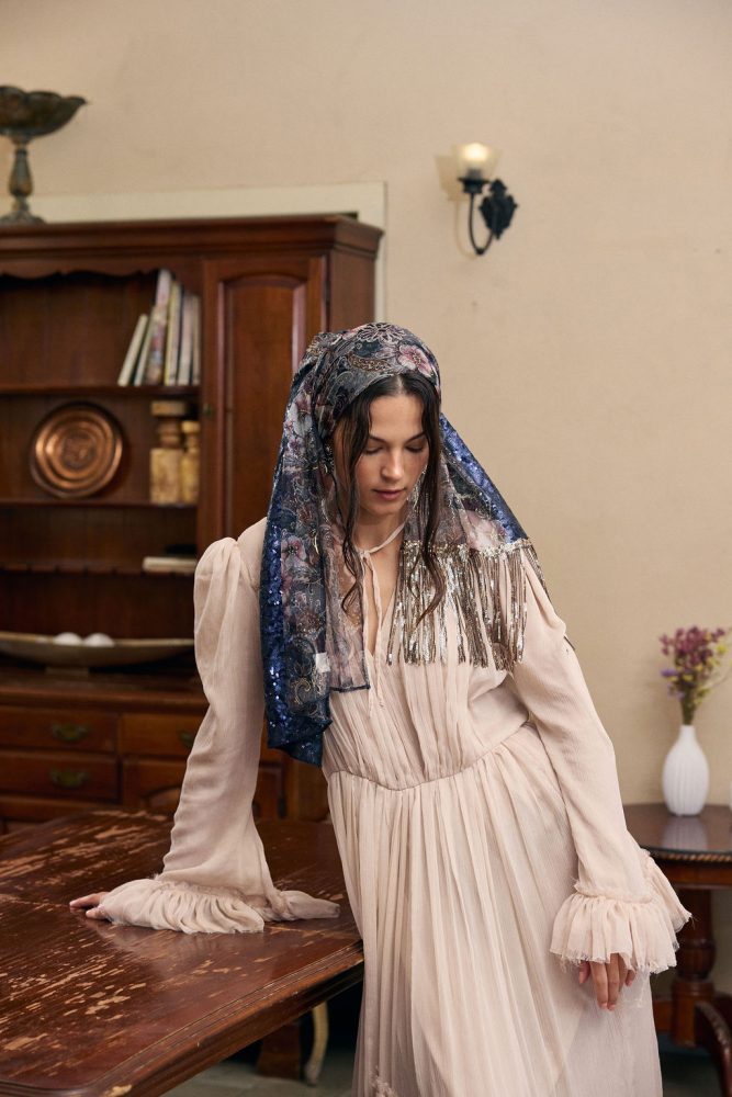 ⁦מטפחת צעיף VIOLETTA⁩ – תמונה ⁦6⁩