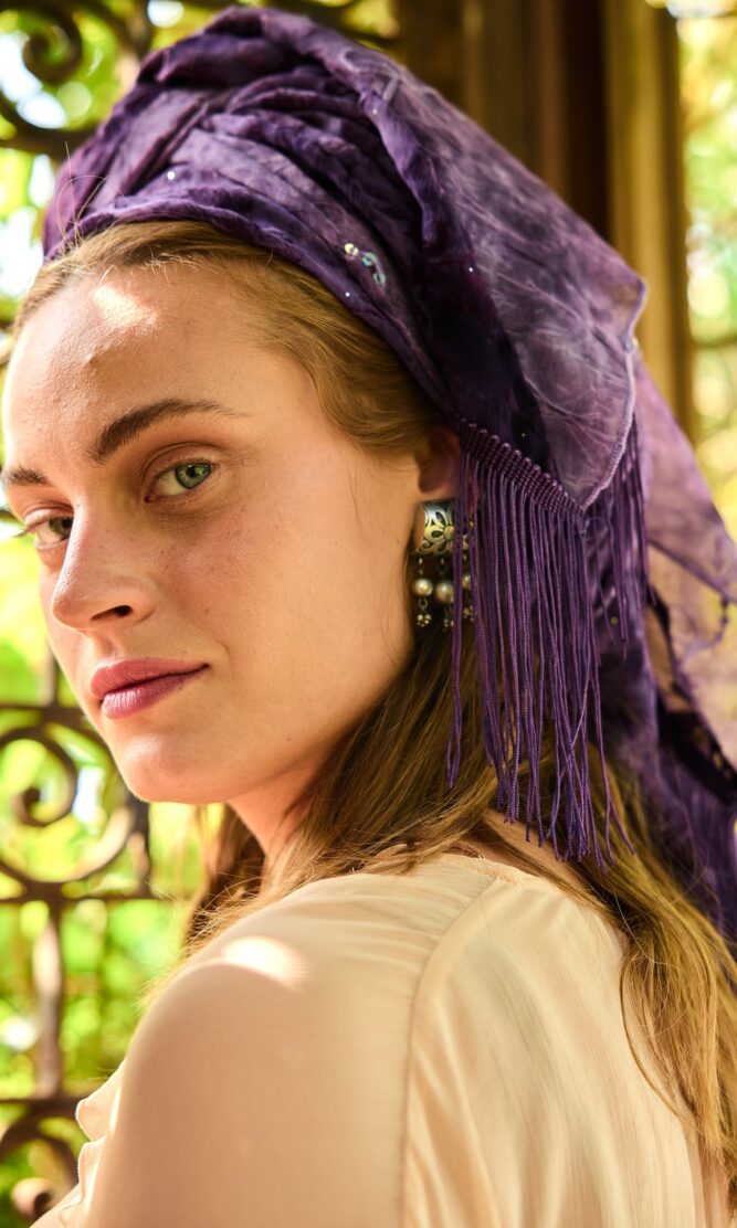 מטפחת LAVENDER סגול