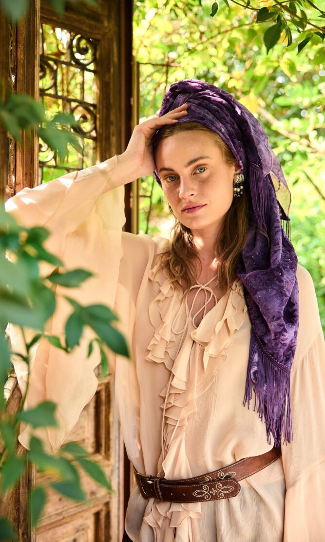 מטפחת LAVENDER סגול