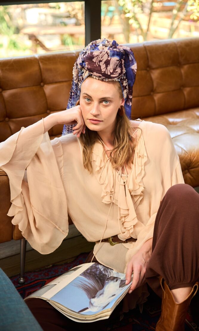 מטפחת צעיף STAV blue