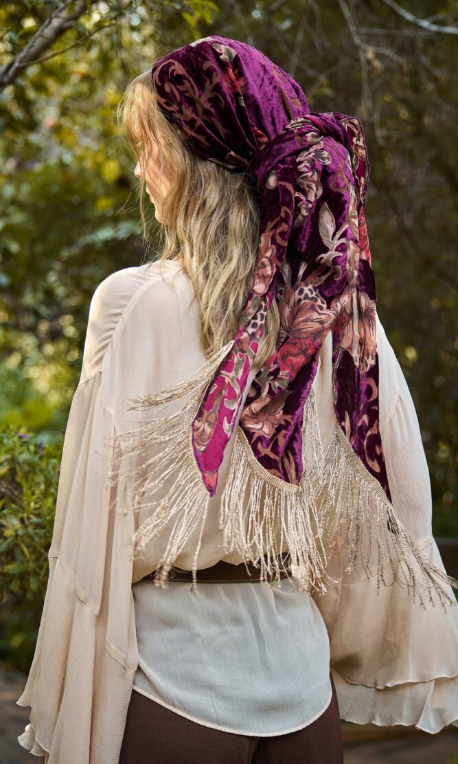 מטפחת VERRONA bordo משולש גדול