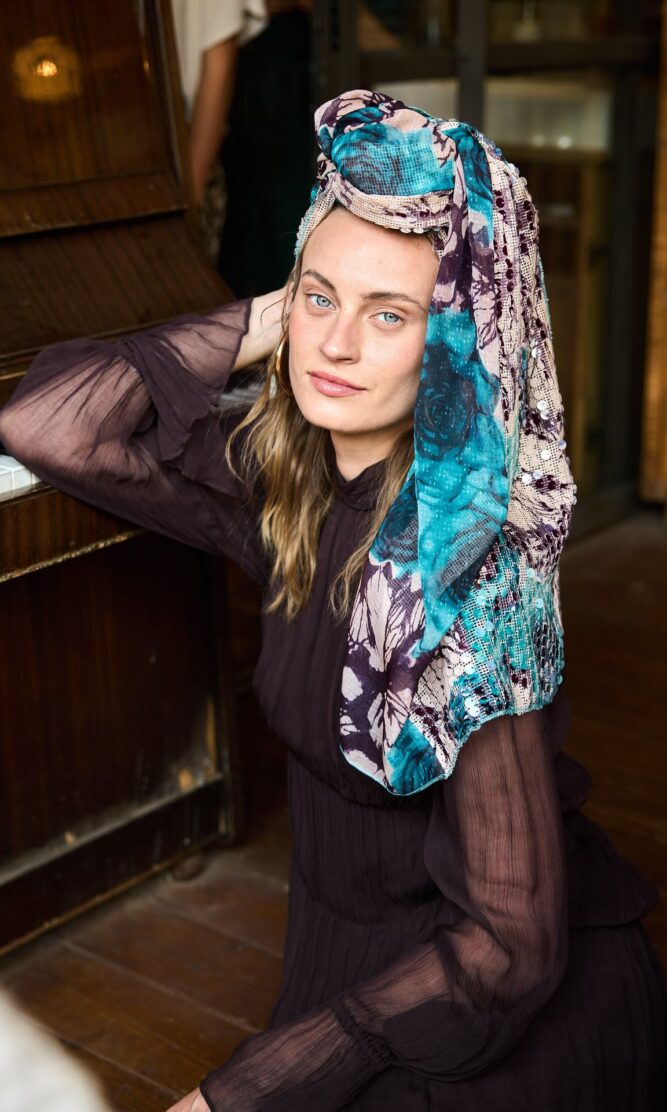 מטפחת צעיף STAV turquoise