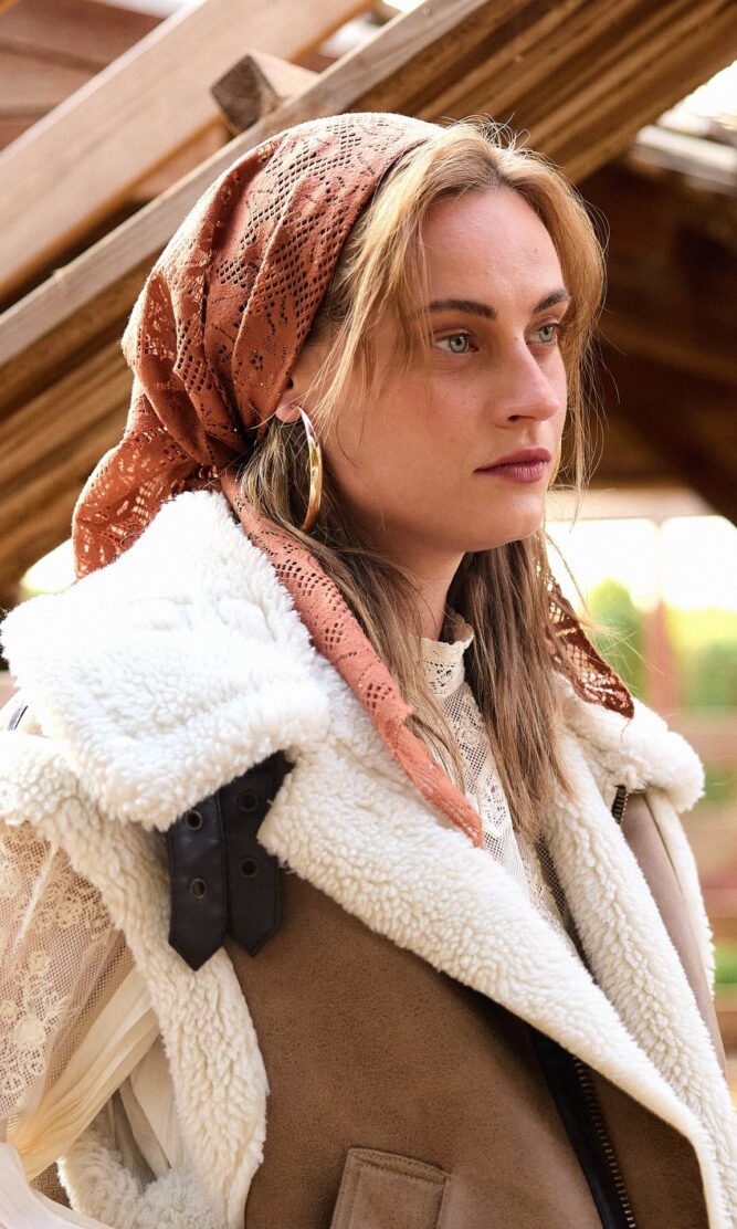 מטפחת ROSSETA CAMEL