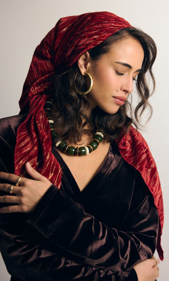 מטפחת ADELLA אודם