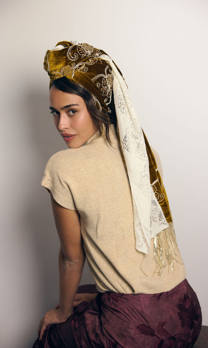 מטפחת צעיף GLORY VELVET