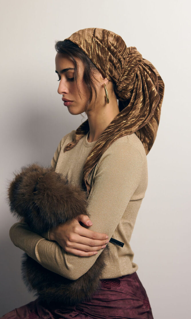 מטפחת ADELLA קקאו