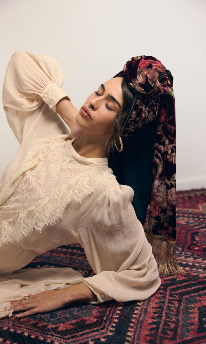 מטפחת צעיף VELVEY BLOOM