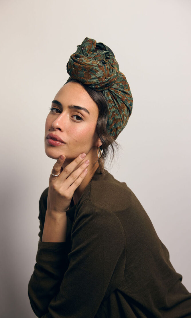 מטפחת צעיף FARO green