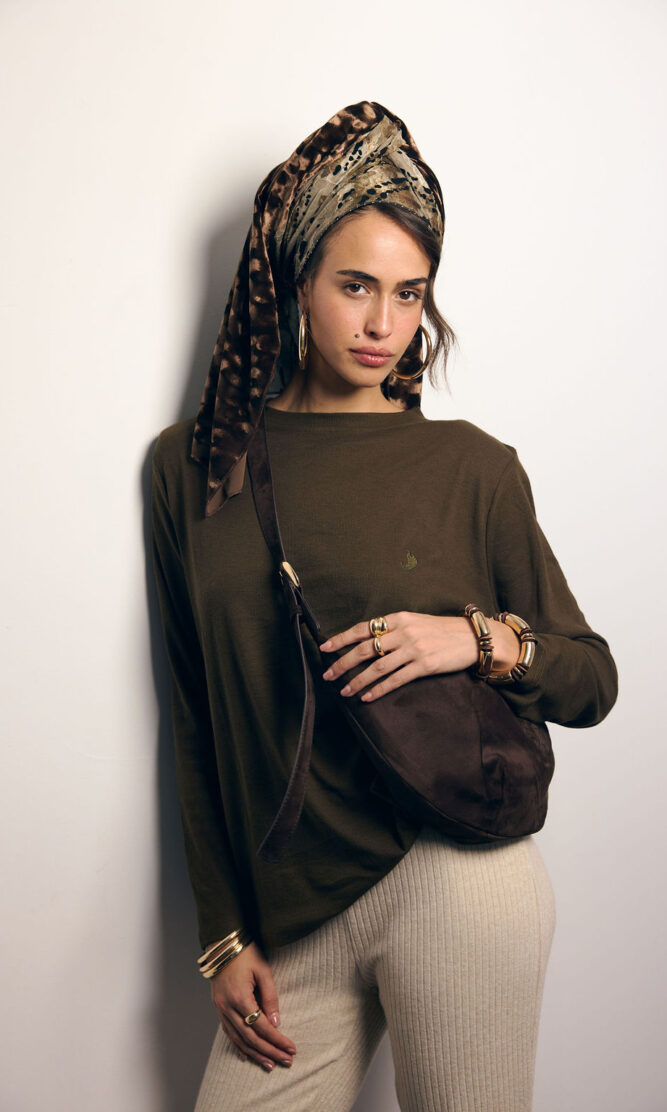 מטפחת צעיף ADORE brown