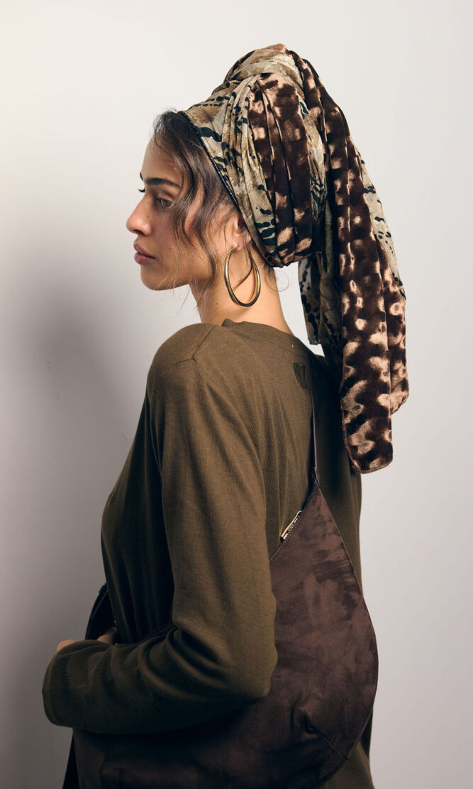 מטפחת צעיף ADORE brown