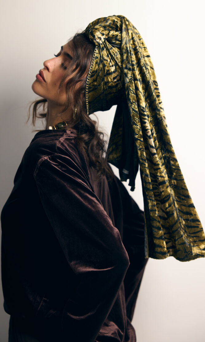 מטפחת צעיף WILD TIGER