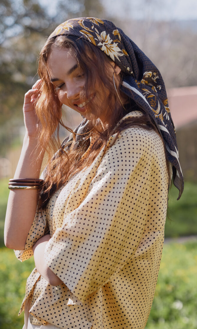 בנדנה PICNIC BROWN