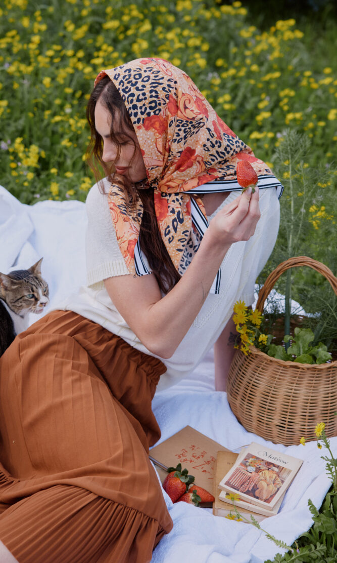 בנדנה JOY orange