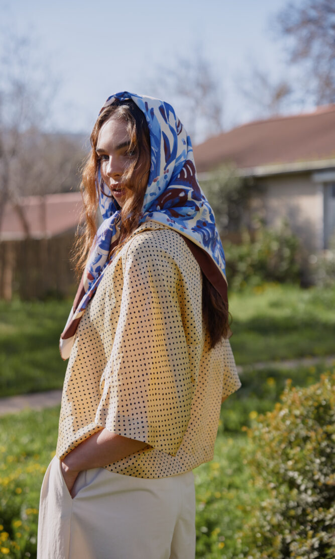 בנדנה ICON - Indigo Garden