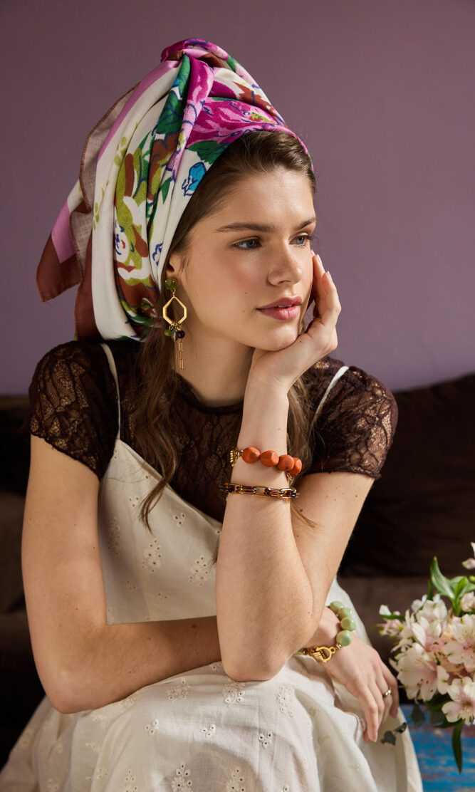 מטפחת PRIMAVERA ריבוע ענק