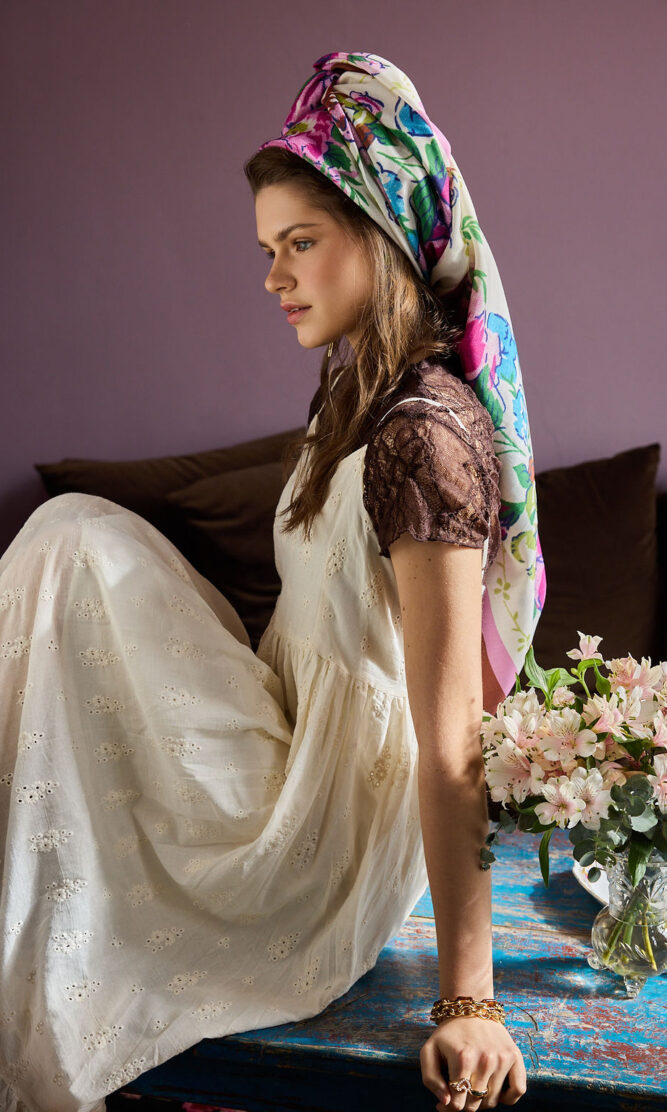 מטפחת PRIMAVERA ריבוע ענק