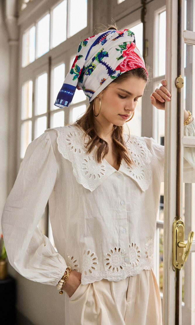 מטפחת צעיף BIANCO