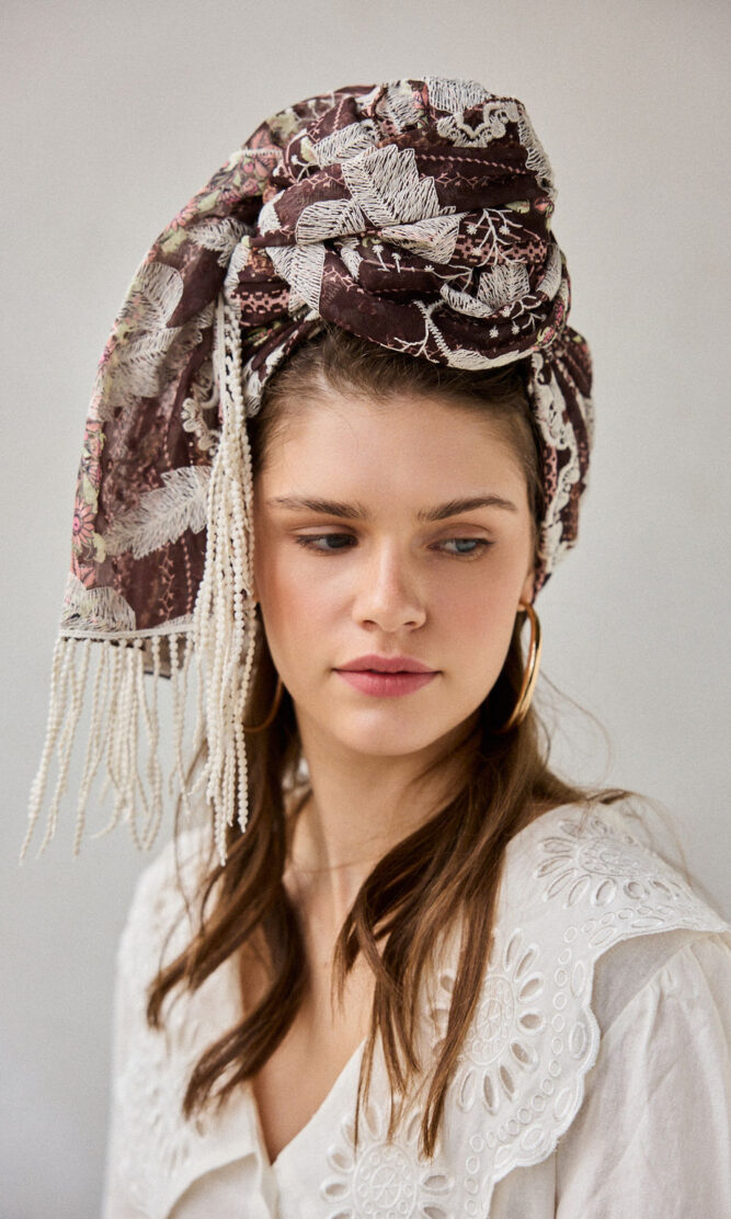 מטפחת צעיף LUSH brown