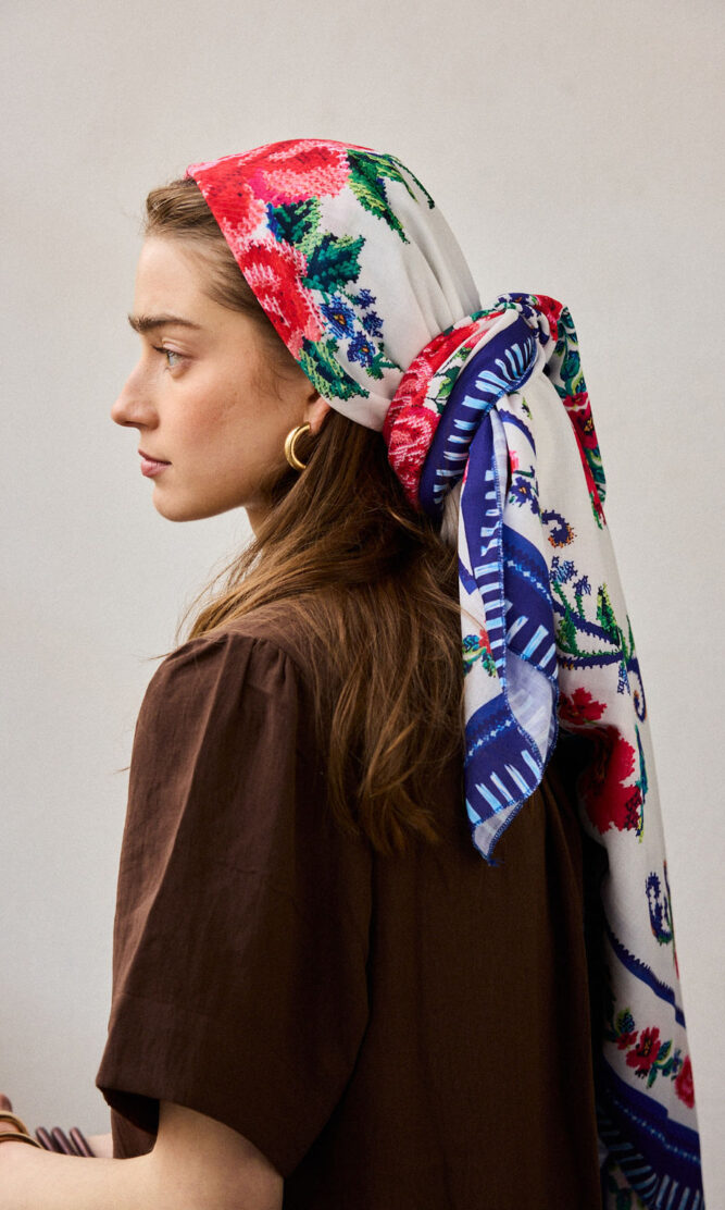 מטפחת BIANCO ריבוע ענק