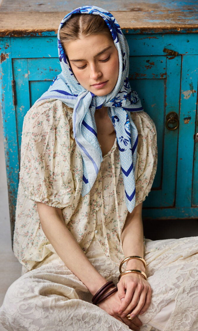 בנדנה PICNIC BLUE