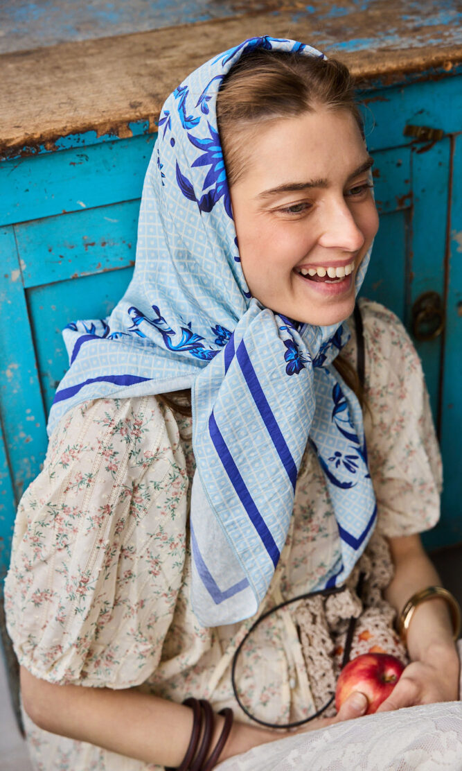 בנדנה PICNIC BLUE