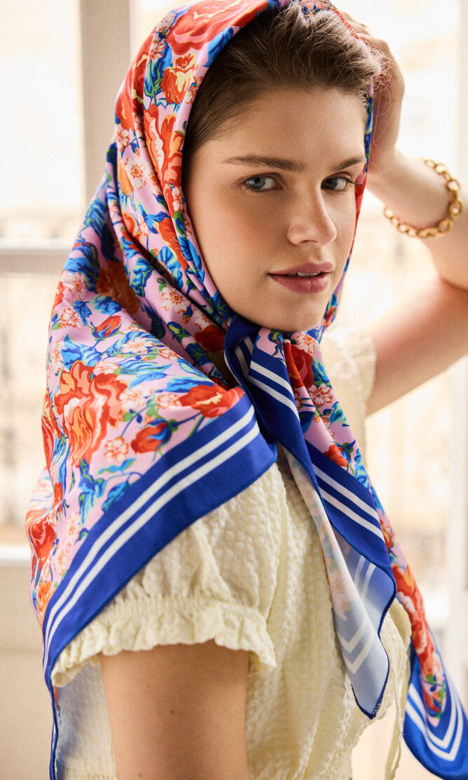 בנדנה ICON red poppy